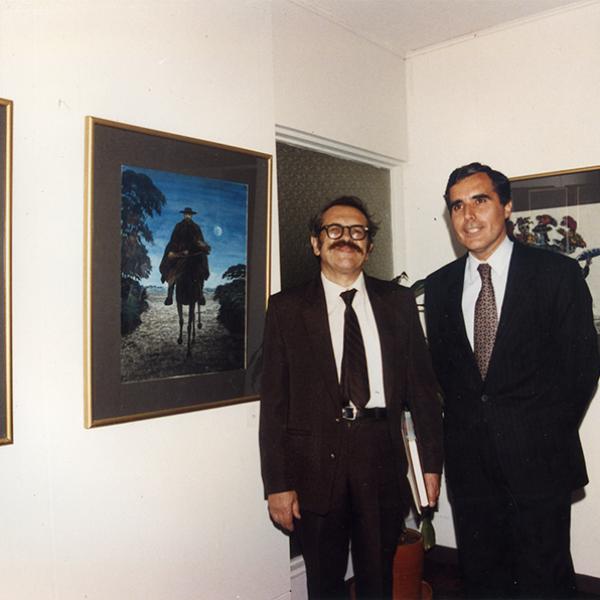 Exposición Embajada de Chile en Costa Rica 1991