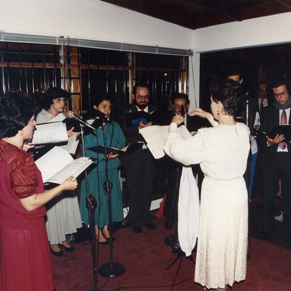 Exposición Embajada de Chile en Costa Rica 1991