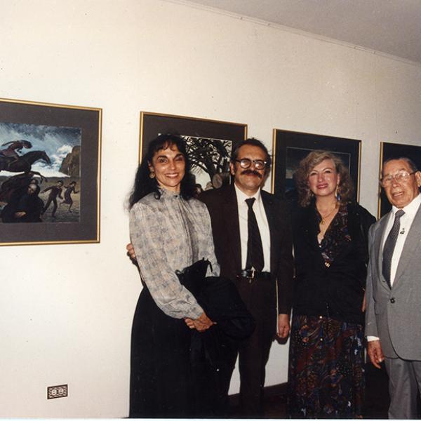 Exposición Embajada de Chile en Costa Rica 1991