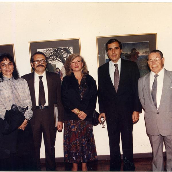 Exposición Embajada de Chile en Costa Rica 1991