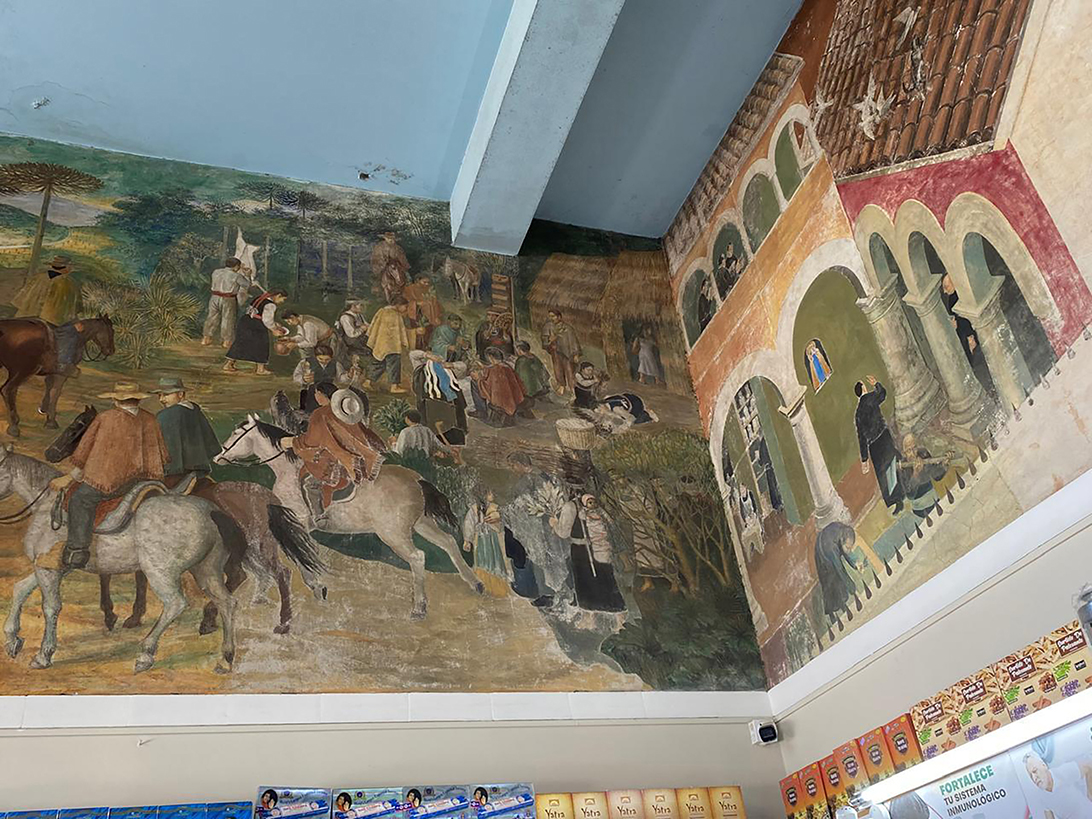 Inicia el mural Historia de la Medicina y la Farmacología en Chile en la Farmacia Maluje de Concepción que concluye en 1959. Es declarado Monumento Histórico Nacional en 2015